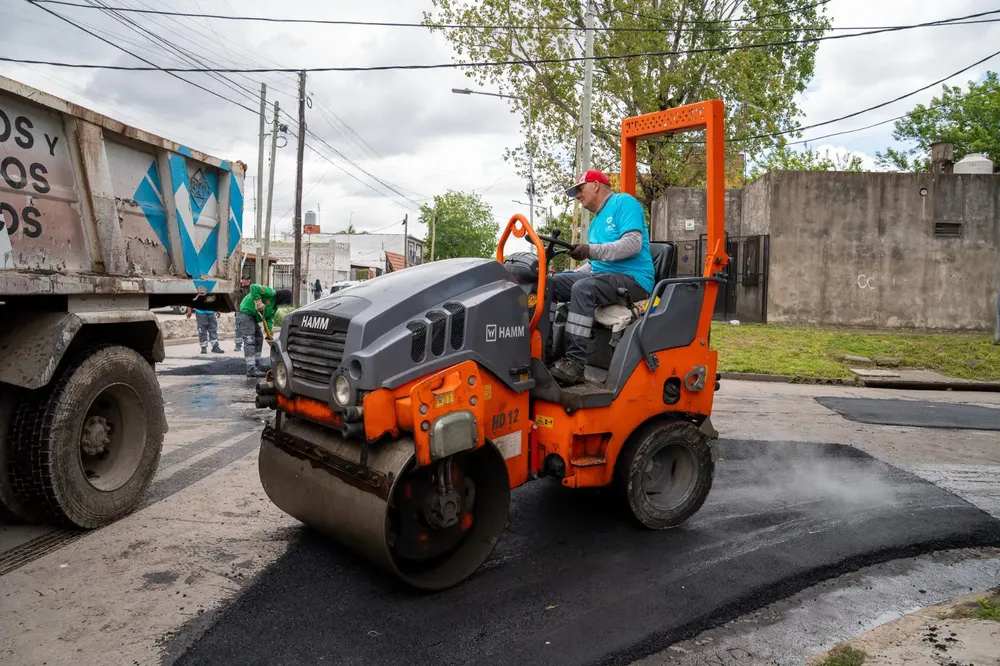 SIGUEN LAS OBRAS DEL PLAN DE PAVIMENTACIÓN EN GERLI
