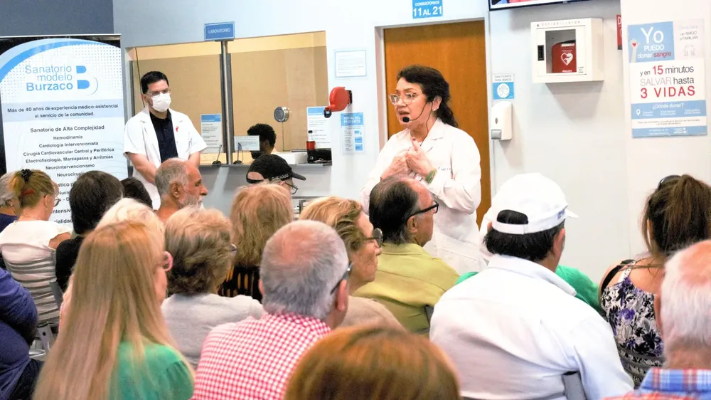 Charla abierta a la comunidad VIH Sanatorio Burzaco